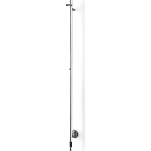 Cassøe Rimini håndklædetørrer, el, 8,5x148 cm, poleret rustfrit stål