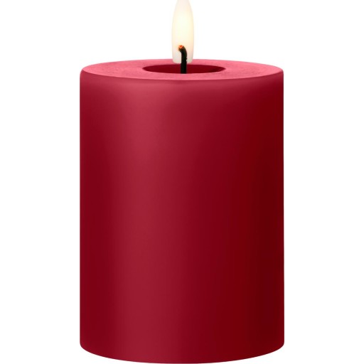 Ester & Erik LED bloklys, 10 cm, rød billede