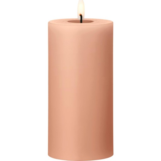 Ester & Erik LED bloklys, 15 cm, rosa billede