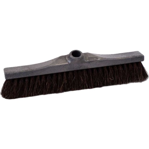 Roliba værkstedskost uden skaft, plast, arenga hår, 400 x 47 mm