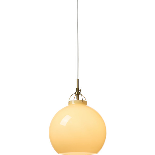 Halo Design - TOSCANA hængelampe, creme, Ø 27 cm, glas