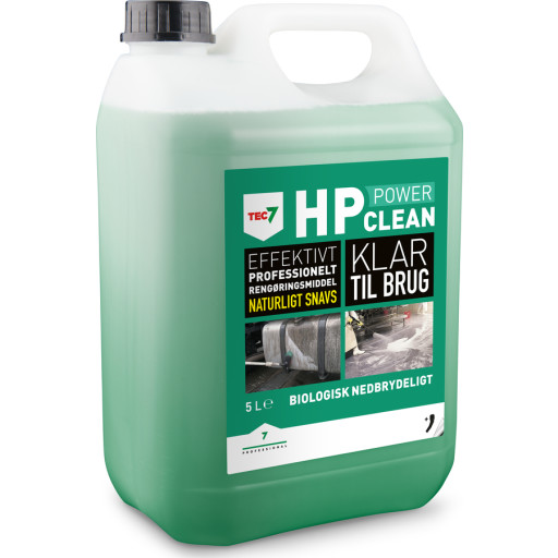 Tec7 HP Clean, 5 liter, rengring og affedtningsmiddel