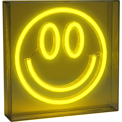 Veli Line Smiley neonskilt