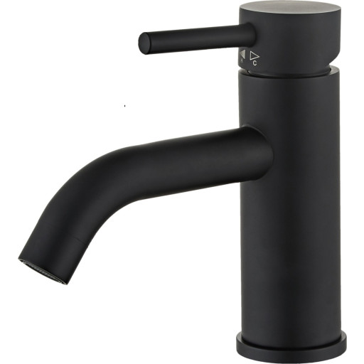 Zen Sanitary Slimine håndvaskarmatur, sort