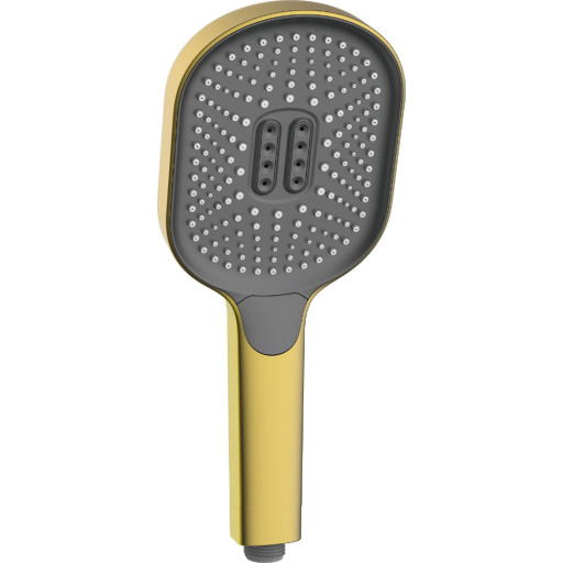 Zen Sanitary Oval håndbruser med 3 funktioner messing