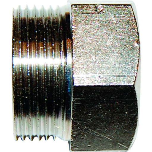 Alupex muffe, 1/2" x 24 mm