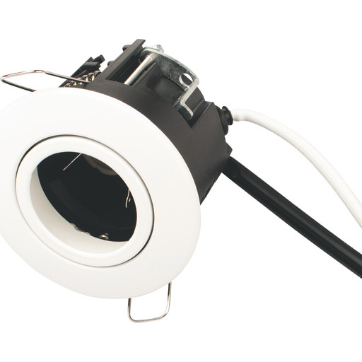 Scan Products Luna Combi Install indbygningsspot, GU10, mat hvid billede