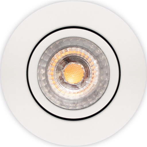 Scan Products Luna Low Profile 2.0 indbygningsspot, 2700K, mat hvid billede