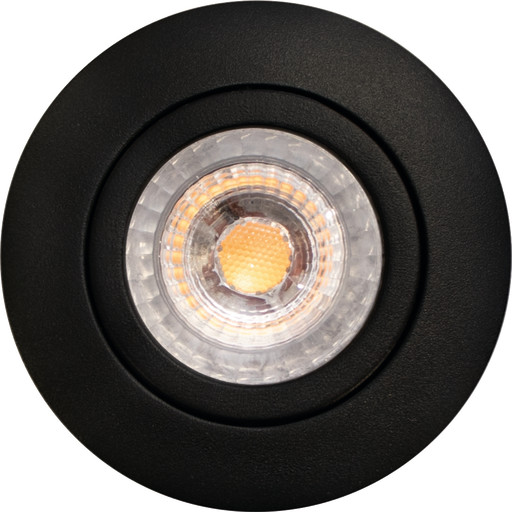 Scan Products Luna Low Profile 2.0 indbygningsspot, 3000K, mat sort billede