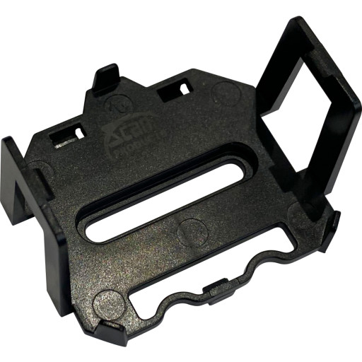 Scan Products 12437 - Din-skinne beslag for tavlemontering af box lysdæmper eller relæ