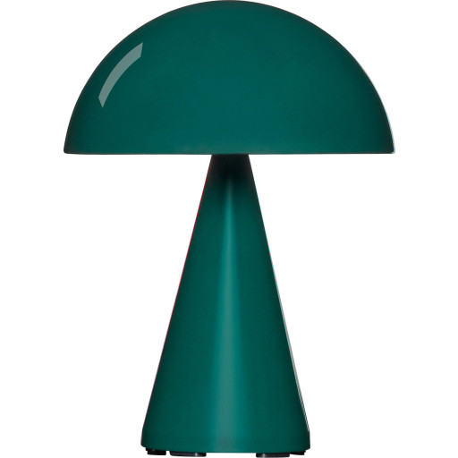 Hübsch - Mush LED-batteridrevet bordlampe, mørkegrøn, højde 20 cm