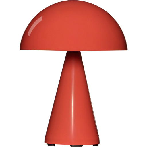Hübsch Mush genopladelig bordlampe, rød billede