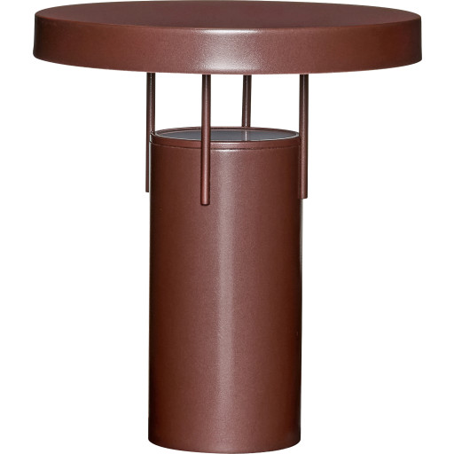 Hübsch BringMe genopladelig bordlampe, rød billede