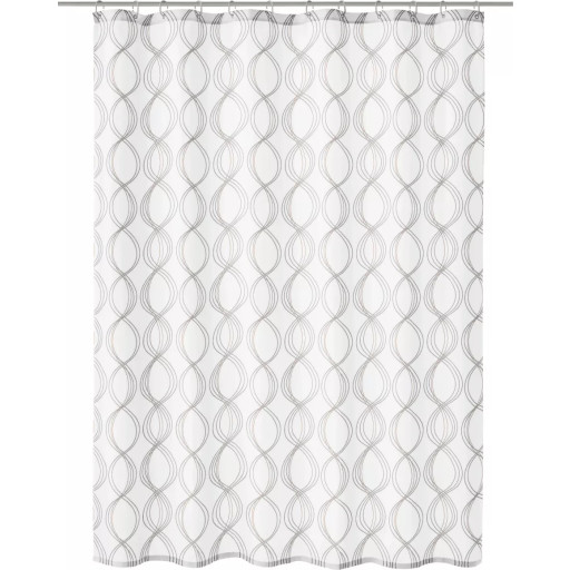 Kleine Wolke Classy badeforhæng, 180x200 cm, mønster