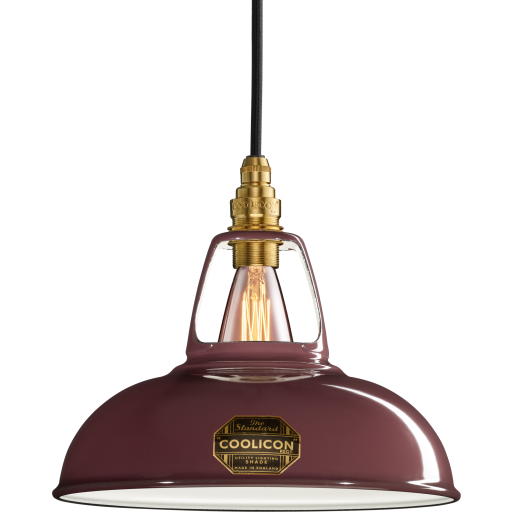 Coolicon Original 1933 pendellampa, Ø29 cm, vinröd