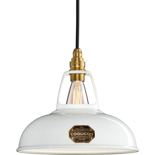 Coolicon Original 1933 pendellampa, Ø29 cm, vit