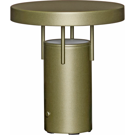 Hübsch BringMe Mini genopladelig bordlampe, mørkegrøn billede