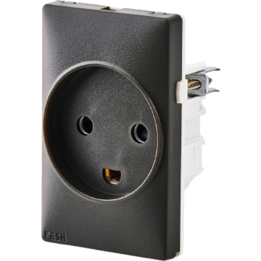 Foss Europe FESH SWITCH Curveline Stikudtag 1,5 m/j - Koksgrå