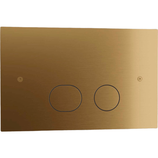 Scandtap Style betjeningsplade, messing billede