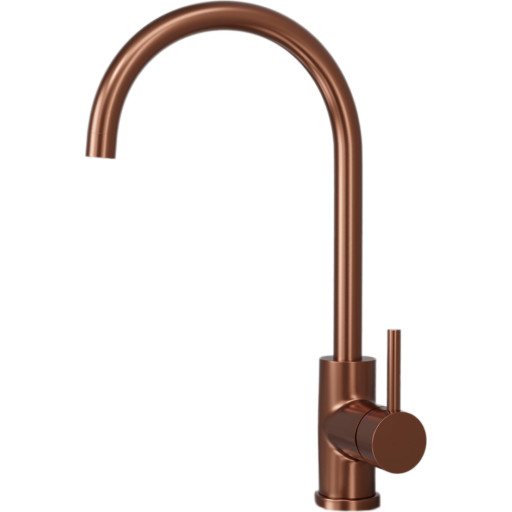 Scandtap Curve k&ouml;ksblandare, borstad koppar