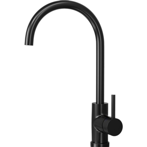 Scandtap Curve k&ouml;ksblandare, borstad svart