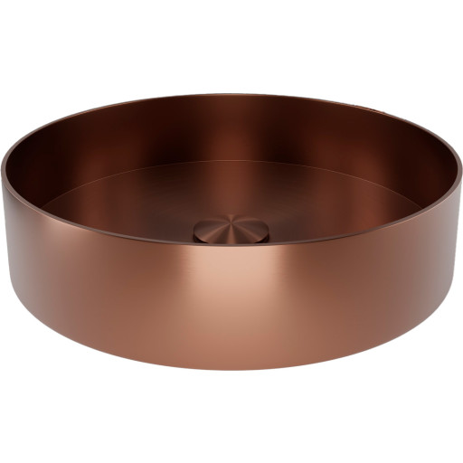 Scandtap Rare R håndvask, Ø37,5 cm, børstet kobber billede