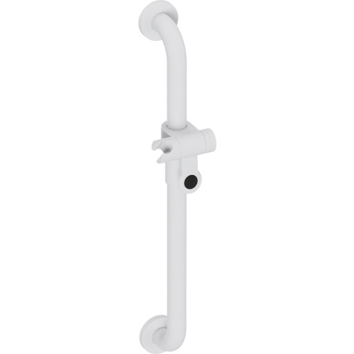 Hewi 801 støttegreb/brusestang, 60 cm, mat hvid