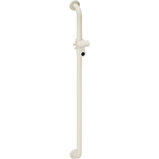 Hewi 801 støttegreb/brusestang, 110 cm, mat kridthvid