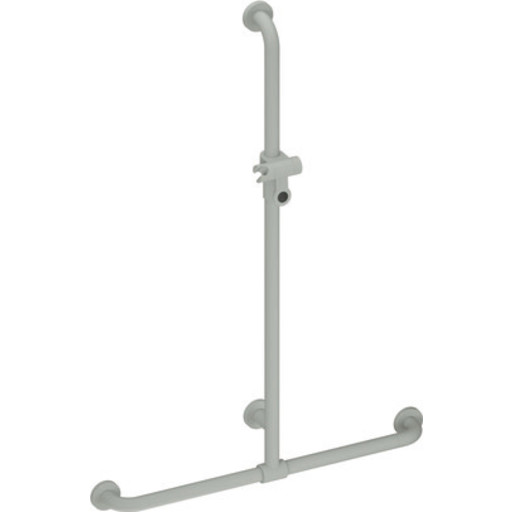 Hewi 801 T støttegreb/brusestang, 76,2x125 cm, mat grå