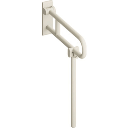 Hewi Serie 801 armstøtte, 60 cm, mat råhvid