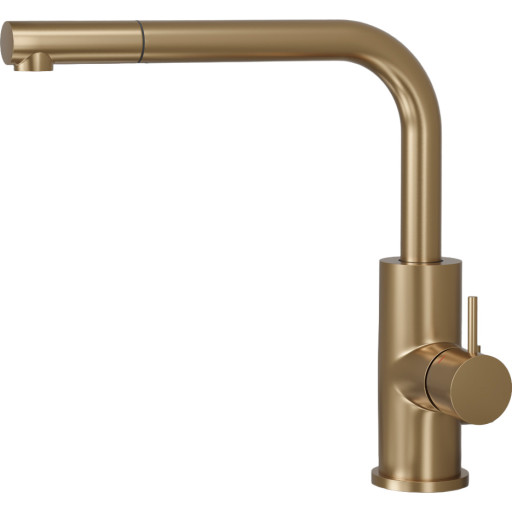 Scandtap Accent 90 D k&ouml;ksblandare, utdragbar pip, borstad m&auml;ssing