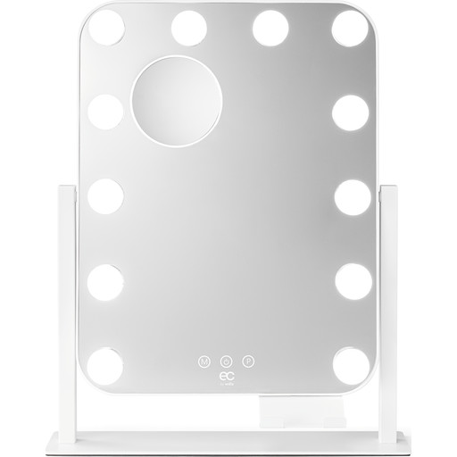 Wilfa EC Shine MI3W-D29 makeup spejl med lys, 35x43,8 cm, hvid