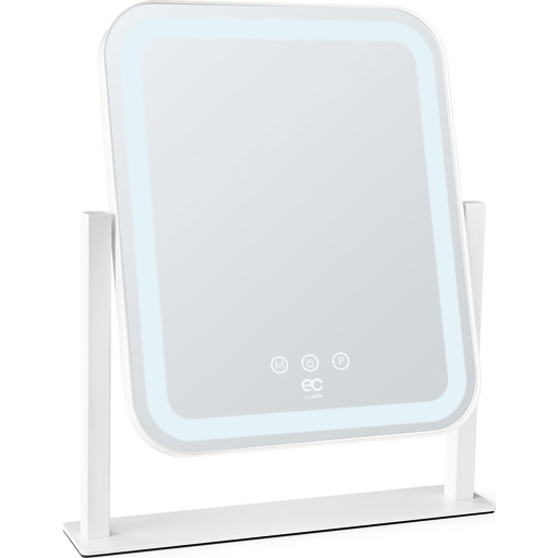 Wilfa EC Glowing MI4W-D25 makeup spejl med lys, 28,5x36 cm, hvid