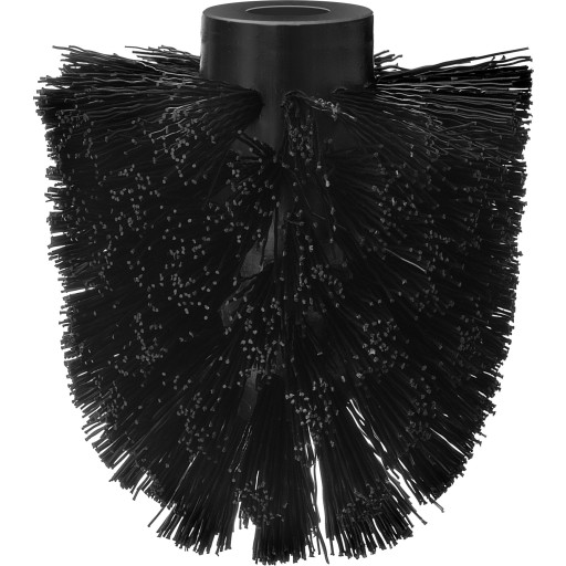 Beslagsboden toiletbørstehoved, sort