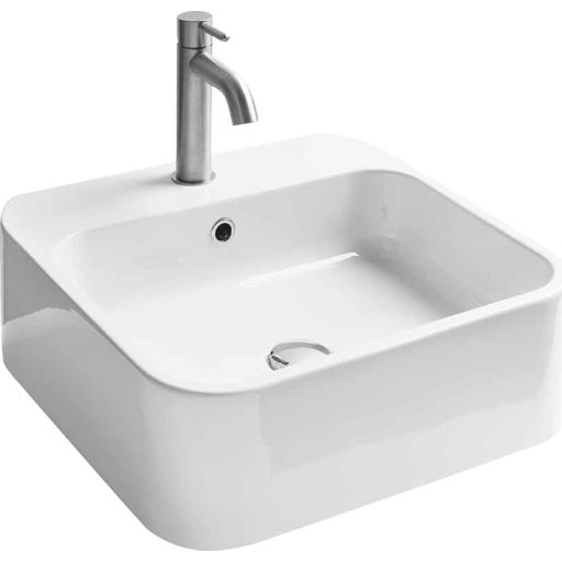 Lavabo Cosa håndvask, 48x48 cm, hvid