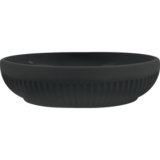 Spirella Gino sæbeskål, mat sort