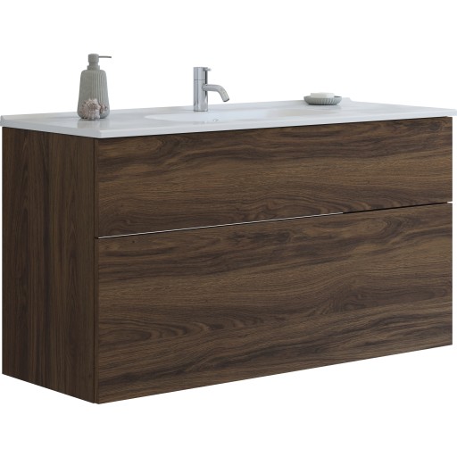 Dansani Luna møbelpakke, 121x45,5 cm, brun eg