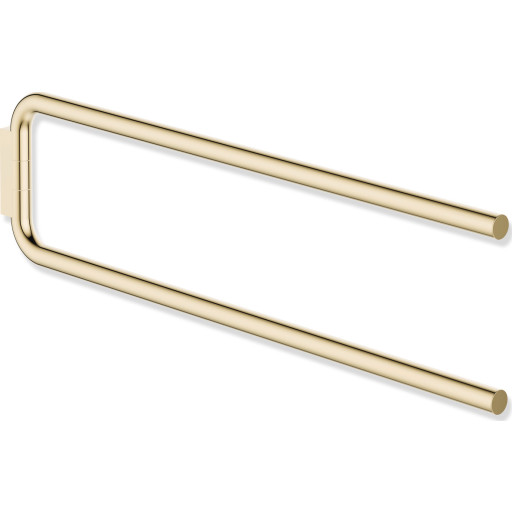 Hewi Serie 480 håndklædestang, 44,4 cm, poleret messing