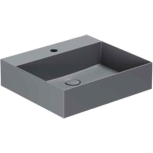Lavabo Elegance SQ 50 håndvask, 50x45 cm, mat antracit