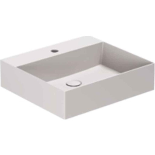 Lavabo Elegance SQ 50 håndvask, 50x45 cm, mat grå