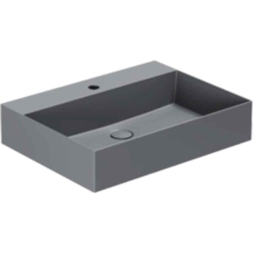 Lavabo Elegance SQ 60 håndvask, 60x45 cm, mat antracit