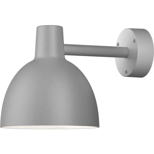 Louis Poulsen Toldbod 220 udendørs væglampe, aluminium