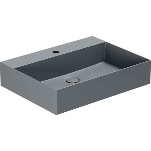 Lavabo Elegance SQ 61 håndvask, 61x40 cm, mat antracit