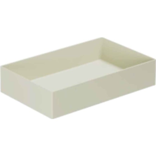 Lavabo Elegance SQ 60 håndvask, 60x38 cm, mat beige