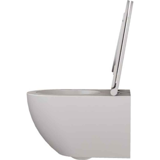 Lavabo Comoda v&auml;ggh&auml;ngd toalett, utan spolkant, matt gr&aring;