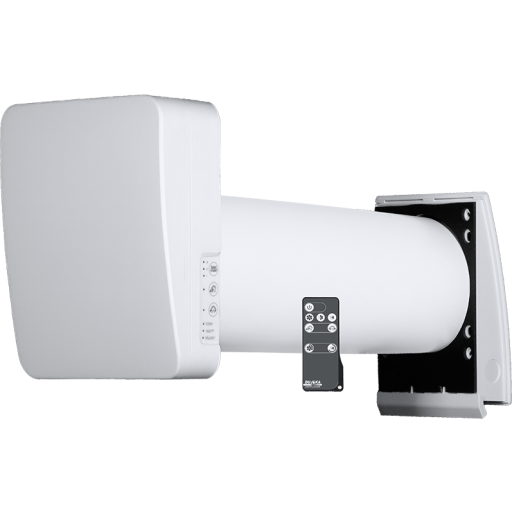 Duka One S6 ventilator med varmegenvinding, Ø160 mm, hvid billede