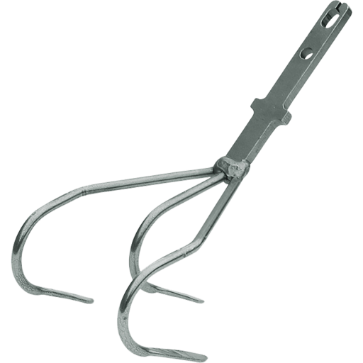 Polet Click-Pro kultivator adapter, 3 tands, 100 mm