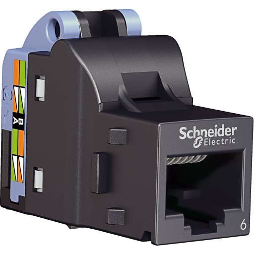 Actassi datastik RJ45 Cat 6, S1, UTP til dataudtag og patchpanel, 4PPoE, 1 stk.