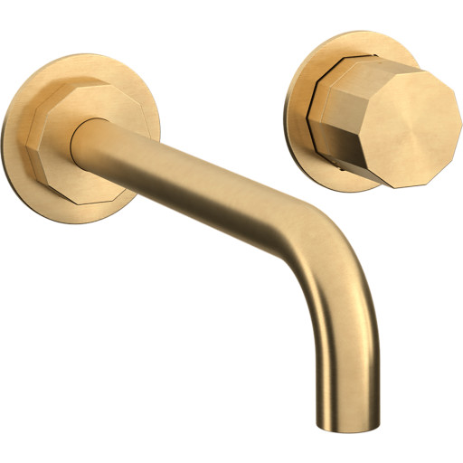 Toni Déca håndvaskarmatur, børstet messing