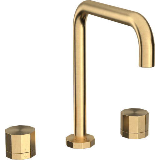 Toni Déca køkkenarmatur, børstet messing